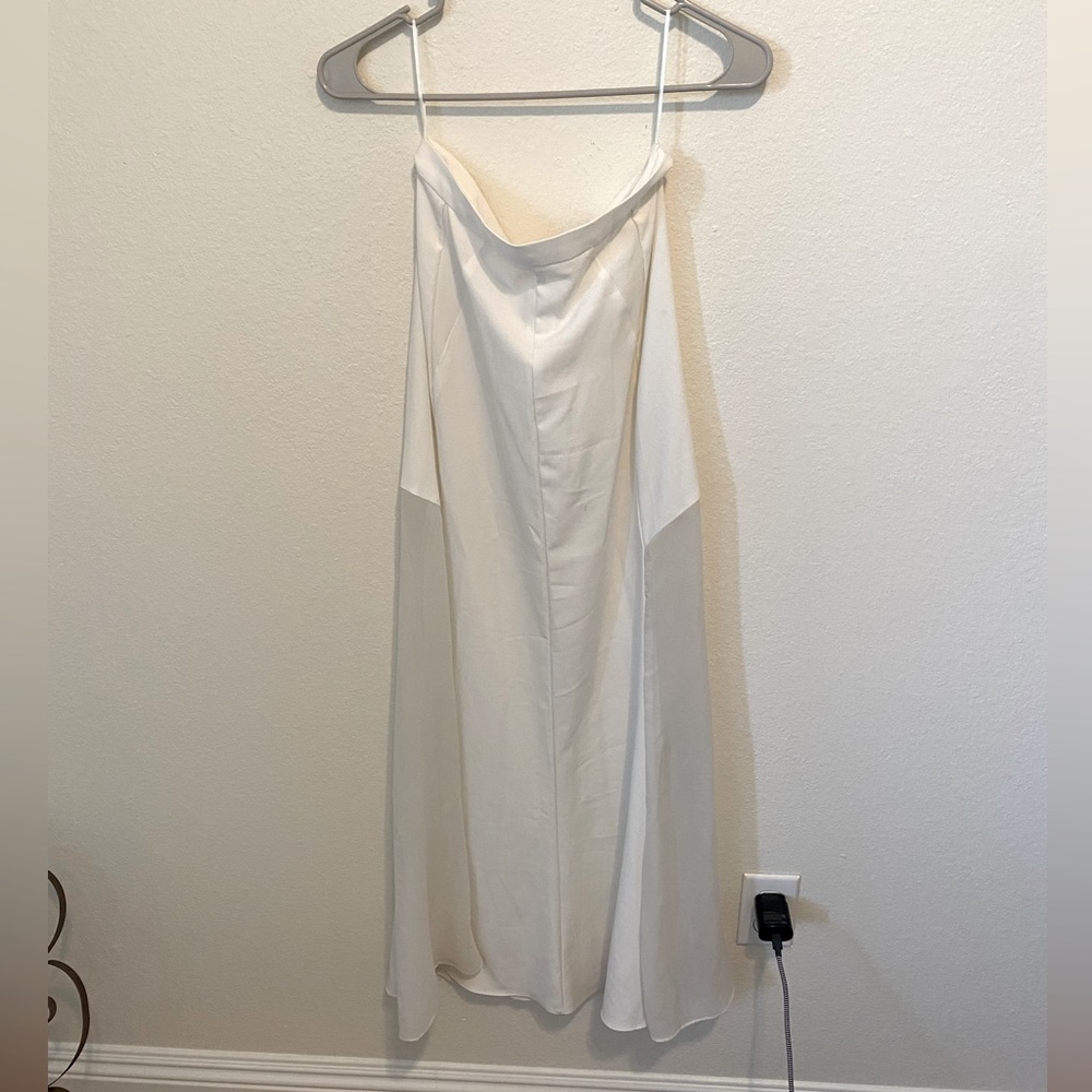 White skirt